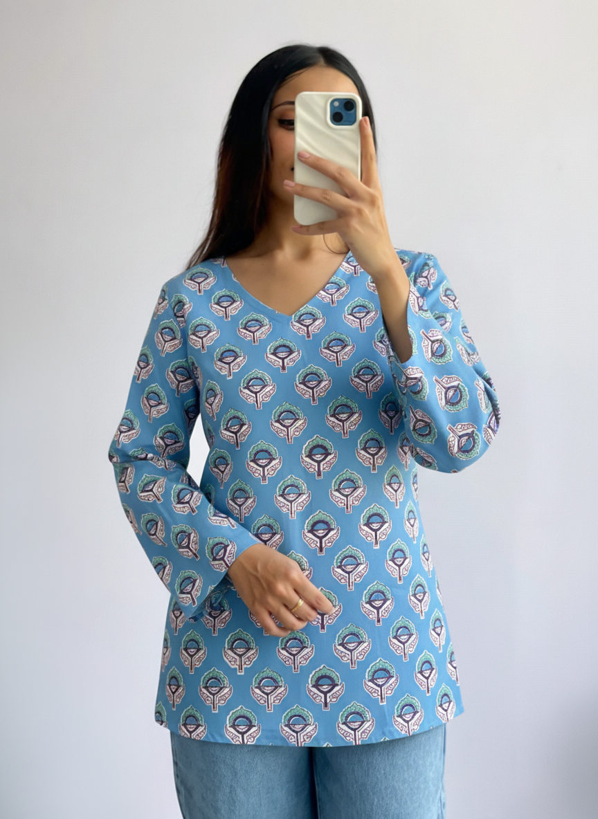 Amaya Printed Short Kurti