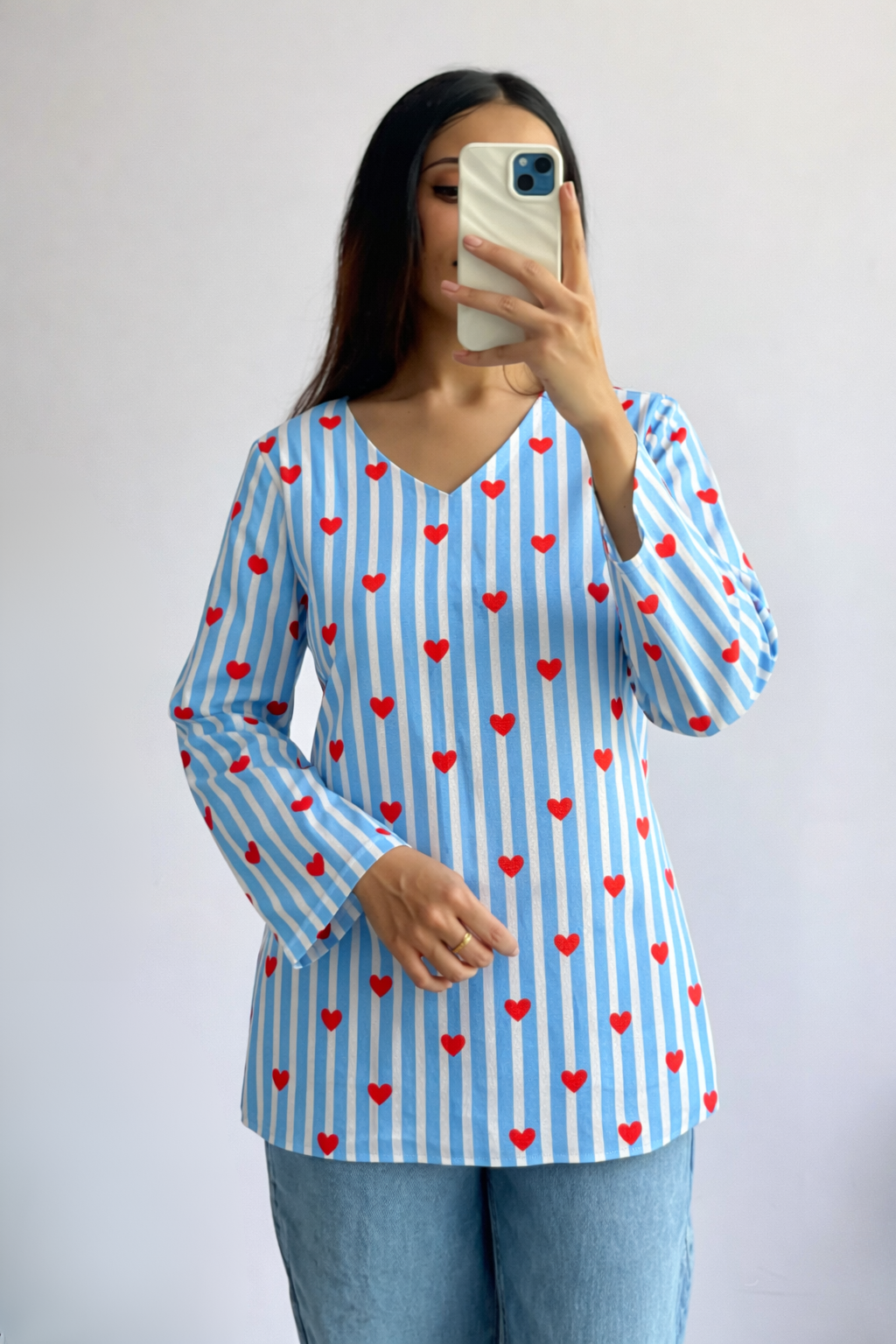 Kavya Printed Short Kurti